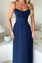 Valentina Collection | Women's Maxi Dress with Flattering Wrap Design | Elegant Evening Wear for Timeless Sophistication