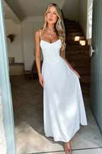 Valentina Collection | Women's Maxi Dress with Flattering Wrap Design | Elegant Evening Wear for Timeless Sophistication