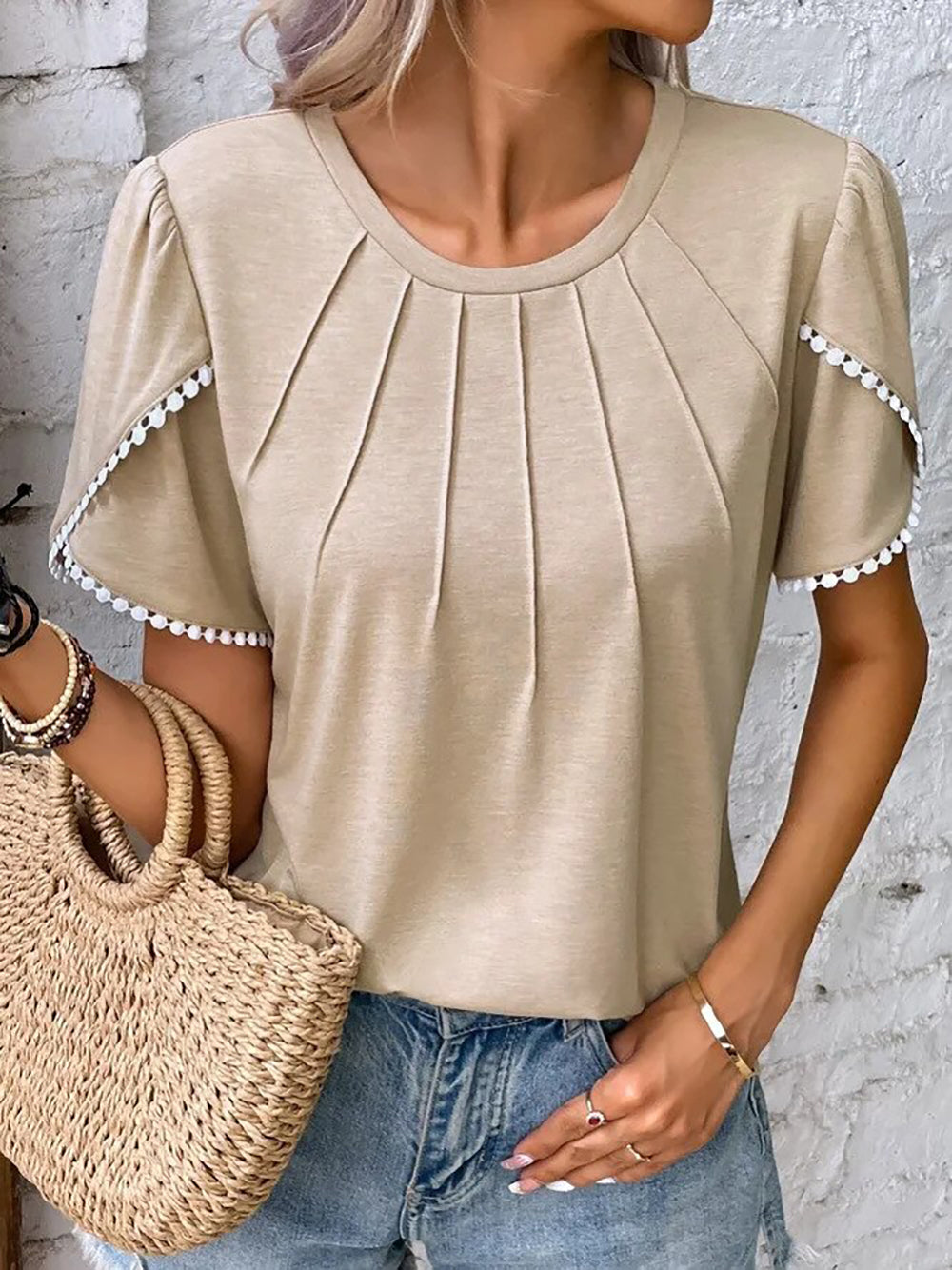 Vanessa Collection | Women's Blouse with Breathable Cotton Fabric | Stylish Summer Top for Effortless Comfort 1