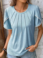 Vanessa Collection | Women's Blouse with Breathable Cotton Fabric | Stylish Summer Top for Effortless Comfort 4