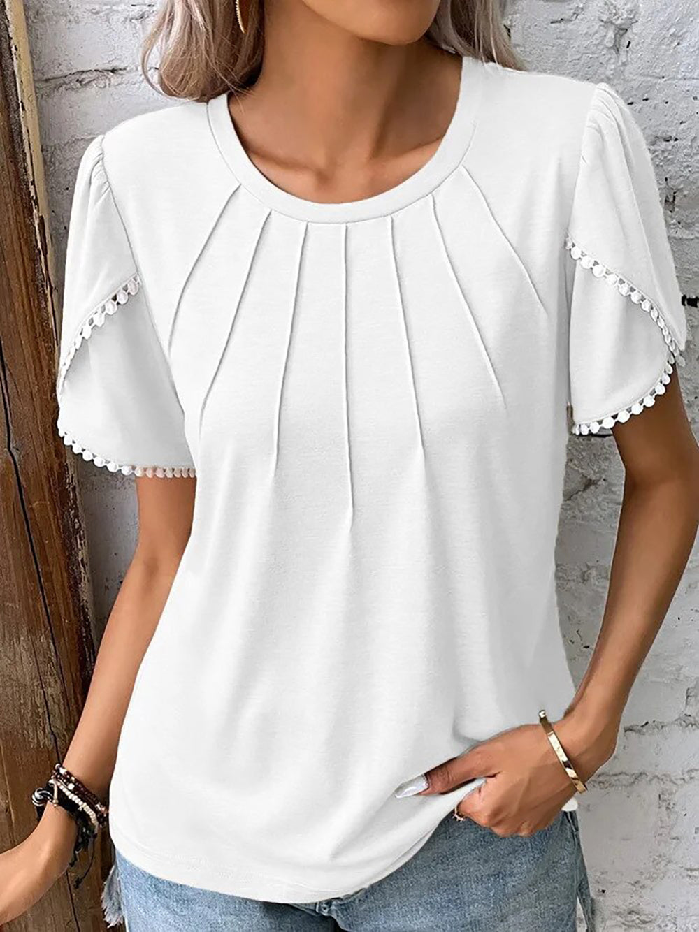 Vanessa Collection | Women's Blouse with Breathable Cotton Fabric | Stylish Summer Top for Effortless Comfort 6