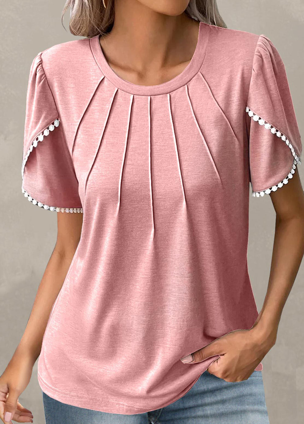 Vanessa Collection | Women's Blouse with Breathable Cotton Fabric | Stylish Summer Top for Effortless Comfort 7