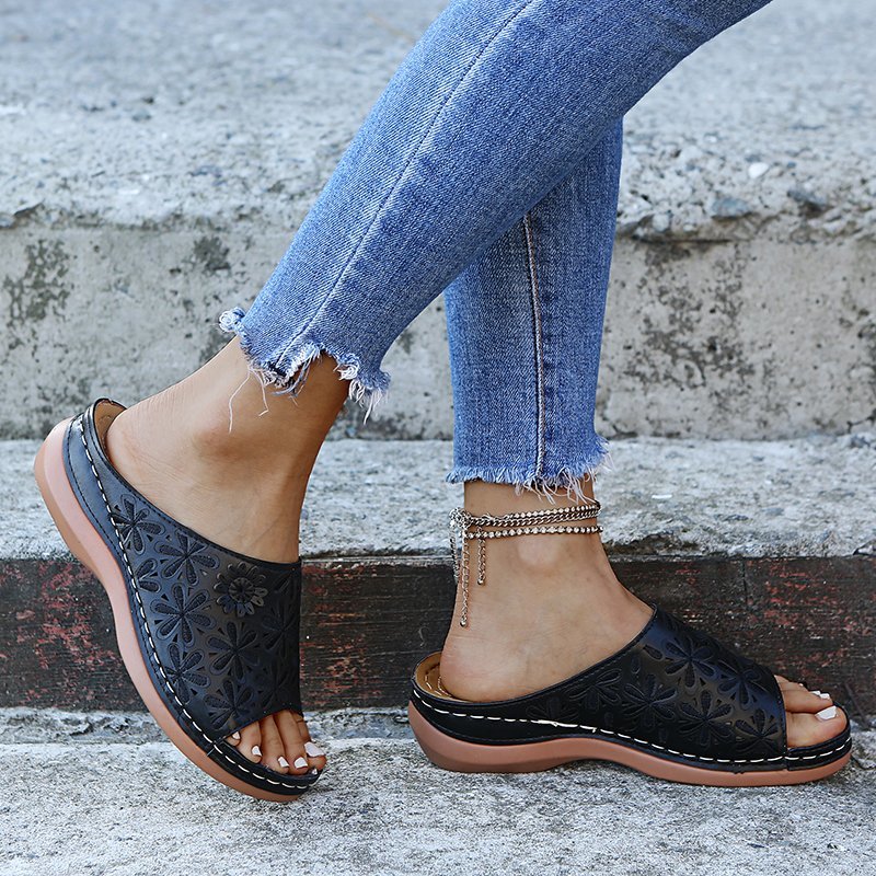 Vanilla | Women's Sandals with Orthopedic Arch Support | Vintage Style for All-Day Comfort