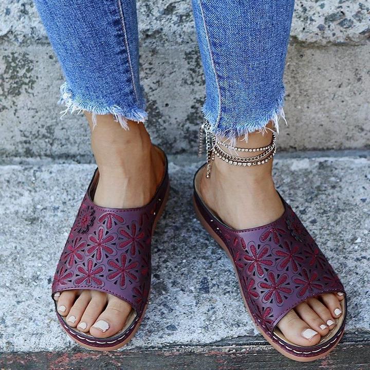 Vanilla | Women's Sandals with Orthopedic Arch Support | Vintage Style for All-Day Comfort