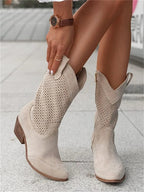 Western Charm | Orthopedic Boots for Women with Breathable Design | All-Day Comfort and Effortless Style