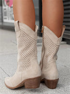 Western Charm | Orthopedic Boots for Women with Breathable Design | All-Day Comfort and Effortless Style