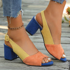 Winifred | Women's Sandals with Cushioned Insole & Adjustable Slingback | Stylish Design for All-Day Comfort