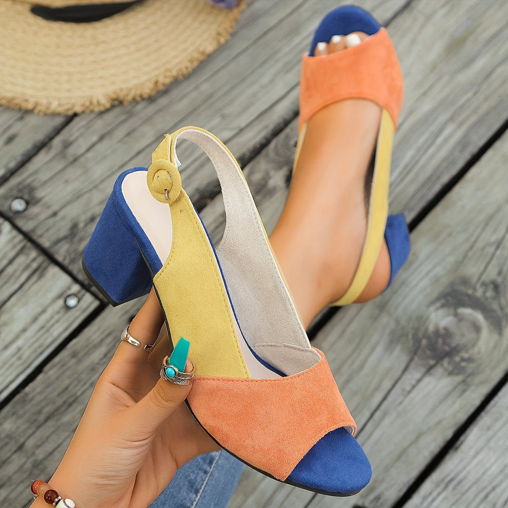 Winifred | Women's Sandals with Cushioned Insole & Adjustable Slingback | Stylish Design for All-Day Comfort