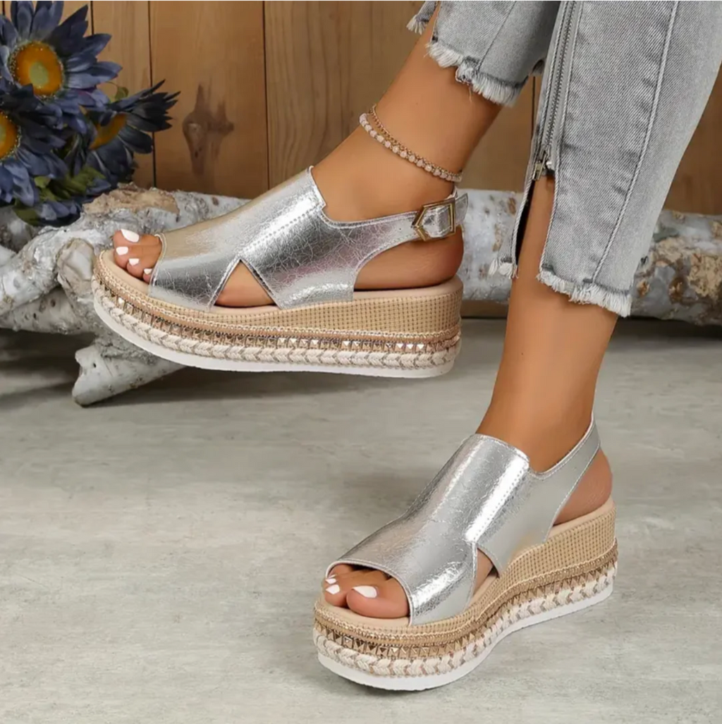 Zinnia | Women's Sandals with Cushioned Footbed | Elegant Design for All-Day Comfort