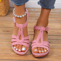 Zuri Collection | Women's Sandals with Adjustable Buckle & Cushioned Footbed | Elegant Design for All-Day Comfort